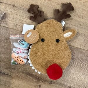 🤎Mud Pie Reindeer Snacks Puppet Book
